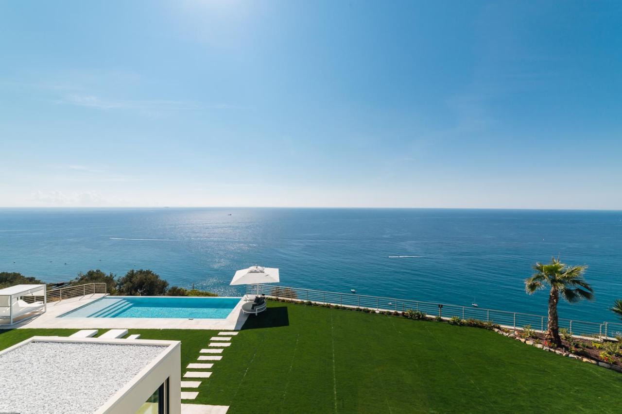 Villa Sabrina Riviera Dei Fiori A Picco Sul Mare Con Piscina Privata ,Wellness & Spa Imperia Zewnętrze zdjęcie